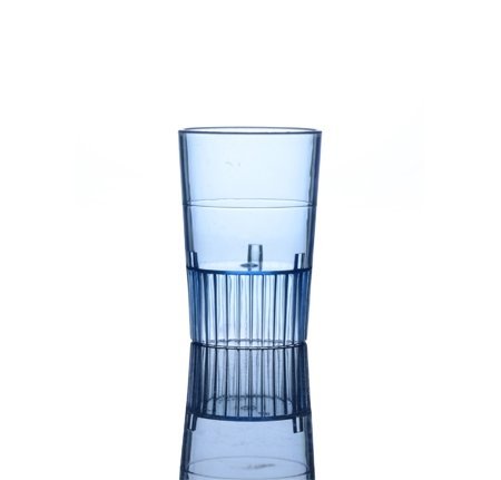 Quenchers Disposable Plastic 1.5 oz. Neon Shooter (500/Case) Color: Blue