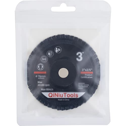 3 Inch Flap Disc 80 Grit Assorted Grinding Wheels Roll Lock Sanding Disc High Density Zirconia Alumina, Type 27 #TOP6