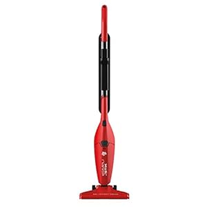 Dirt Devil Simpli-Stik Vacuum Cleaner, 3-in-1 Hand and Stick Vac, Small, Lightweight and Bagless, SD20000RED, Red