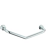 kela Haltegriff Mano, Messing, silber glänzend, verchromt, 20274