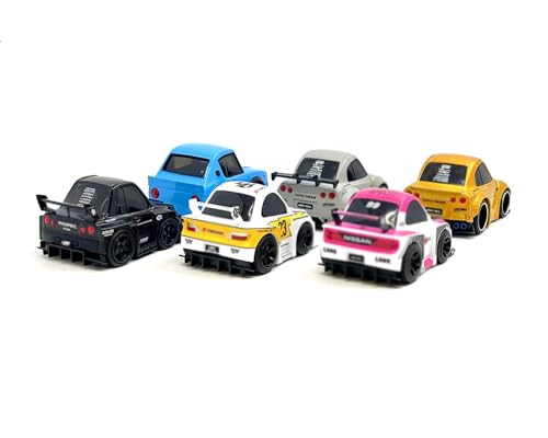 Mini GT QubeCarz Serie #1 Set 6 Autos 1:64 miniatura 3