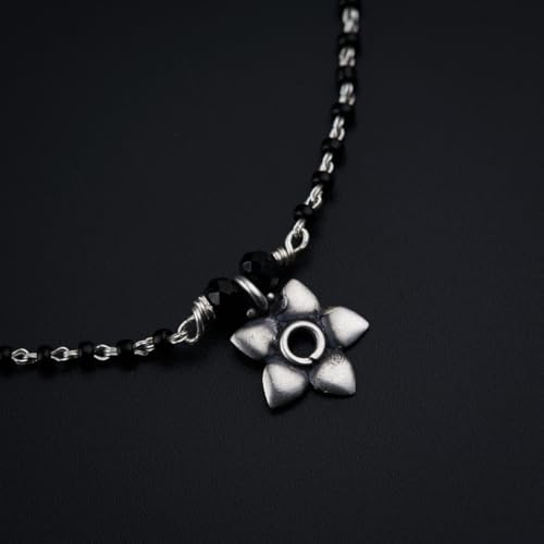 Image of House Of Aadyaa Handmade Silver Mangalsutra for Women | Made in 92.5 Silver | Silver Gifts for Women