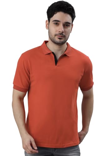 Image of Wear Your Opinion Solid Cotton Rich Polo T Shirt | Collar Tshirts | Half Sleeves | Plain-Regular Fit (Available in Plus Size)