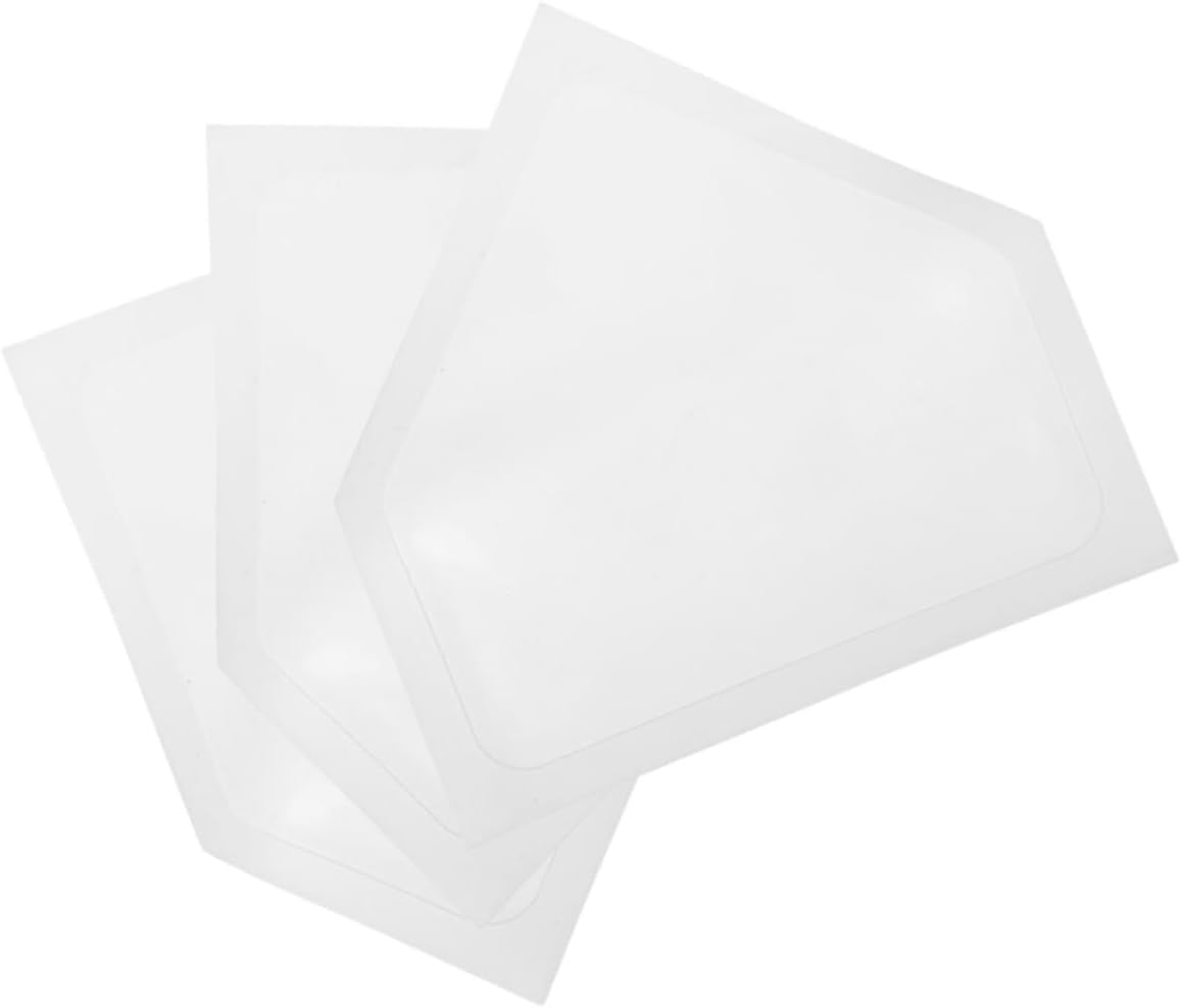 KICHOUSE 3pcs Baseball Training Plate Home Plate Markers Pitcher Training Mat Portable Pitching Mound for Practice