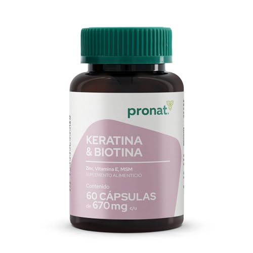 keratina capsulas Marca Pronat