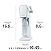 SodaStream - ART Sparkling Water Maker | STARTER KIT | CQC CO2 system | Includes 1x CO2 Cylinder, 1x32 & 1x16 Fl Oz Dishwasher Safe Bottles | Combine with Pepsi Flavors | White