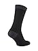 SEALSKINZ Wiveton Waterproof All Weather Mid Length Sock, Black, L