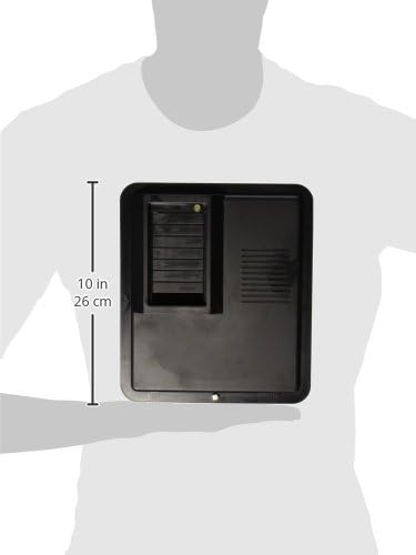 Image showing the dimensions of the ABB TPL412CP load center, indicating a height of 10 inches (26 cm).