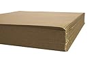 Crown Display 480 Count Kraft Paper Sheets ~ 80 GSM Brown Kraft Wrapping Paper Ream ~ Bulk Packaging...
