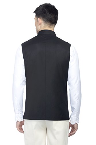 Image of FAVOROSKI Men's Cotton Blend Waist-Long Jacket