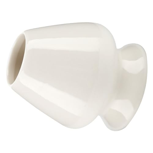 Yctze Matcha Supporto per Frusta in Ceramica per Accessori per Set da tè in bambù, Supporto Bianco in Stile Giapponese per Set Bambooworx (Yctze9wx8ug1bm7-02)