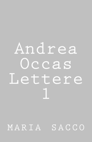 Andrea Occas Lettere 1