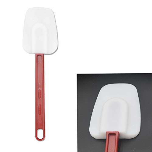 Silicone Spoon Scraper Spoonulas Silicone Heat Resistant Silicone Spatula Spoon Dishwasher-Safe16 inch