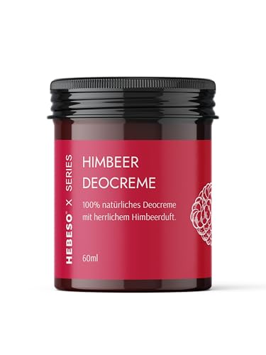 HEBESO Himbeer Deocreme – Natürliches, aluminiumfreies Deo mit fruchtigem Himbeerduft, vegan & sanft zur Haut. Pflegend mit Kokosöl & Sheabutter – so gut, du willst nie wieder ein anderes! HEBESO Himbeer Deocreme – Natürliches, aluminiumfreies Deo mit fruchtigem Himbeerduft, vegan & sanft zur Haut. Pflegend mit Kokosöl & Sheabutter – so gut, du willst nie wieder ein anderes!