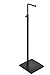 Nipole Metal Handbag Rack Showroom Display Women Handbag Stand Holder with Adjustable Height Black