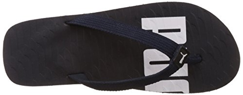 Image of Puma Unisex's Miami Valueline II DP Dark Denim and Puma White Flip Flops Thong Sandals - 11 UK /India (46 EU) (36136507)