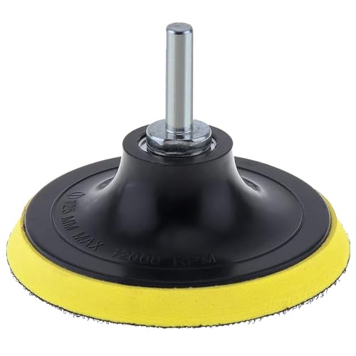 Image of MLD 5 inch Hook and Loop Backing Pad, Grinder Sanding Polishing Sticky Disc, Backing Backer Pad, Car Polisher Sanding Pad M14 BPMP-101 (5inch,M14 Plastic) Pack of -1