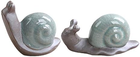 20 Miniatur Schnecken Figuren Set - Niedliche Harz Schnecken Für Deko & Mini-Gärten