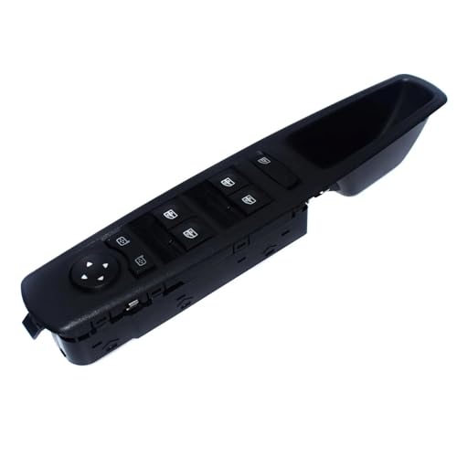 Bouton commande console Megane pour réparer le lève-vitre conducteur bloqué 2008-on