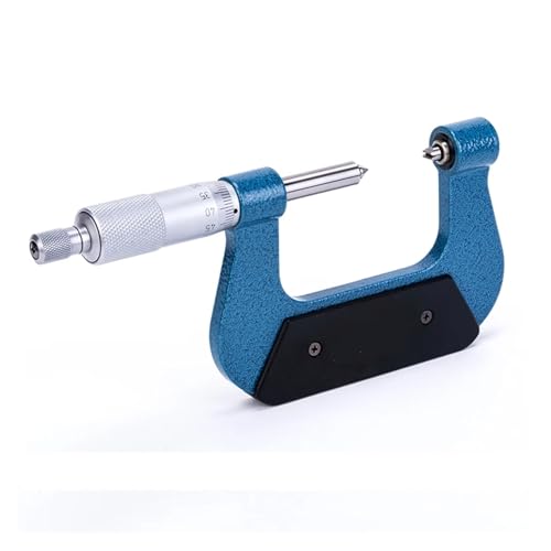 NURII Screw Thread Micrometers, 150-175mm 200-97-000 250-97-000, Non-Rotating Spindle Rotary Type, with Conical V-Shaped Measuringhend(150-175mm 200-97-000)