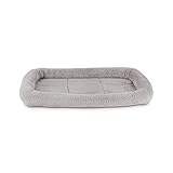 Petco Brand - Animaze Bolster Gray Dog Mat, 23' L X 15' W, Small