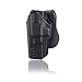 Cytac Holster pour Glock 17, 22, 31 (Gen. 1, 2, 3, 4) pour gaucher - Noir