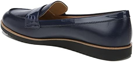 LifeStride Womens Zee Loafer, Navy Shiny, 8.5 Wide US | Image 5