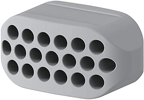 Silikon Trainer Muskelkraft Jawline Trainer Kiefer Training Ball Grau