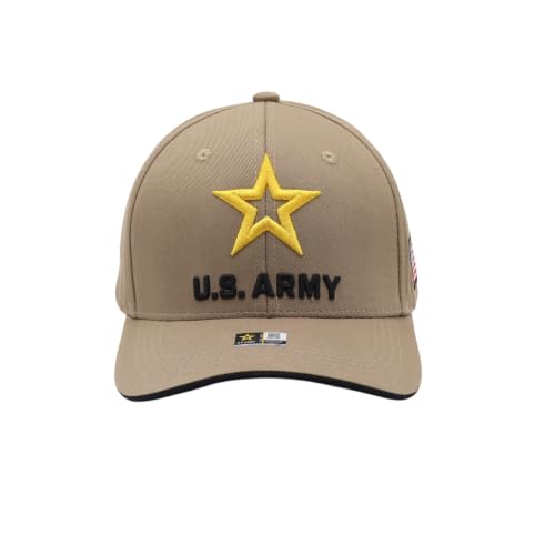 Image of US Army Veteran Hat for Men - Officially Licensed Military Baseball Cap, for Veterans
