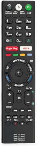 Télécommande vocale de rechange Sony RMF-TX300E RMF-TX200E pour TV KD-55AF8 KD-49XD8088