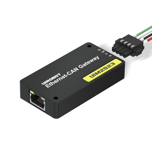 Gateway CAN Bus Ethernet TCP avec isolation de 3000V et alimentation 12-48V