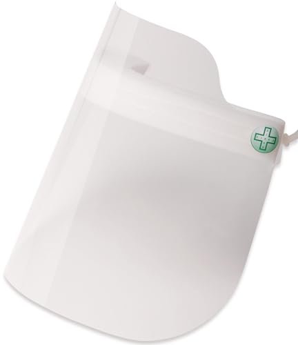 p age Visera antisalpicaduras antivaho desechable sin látex, 300 x 231 mm.