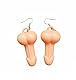 Penis Ohrring | lustige Ohrringe in Penisform | Junggesellenabschied | JGA | Junggesellinnenabschied | Frau | Willy | Party | Frauen | 2 Stück | Set | lustig | spaß | funny gag