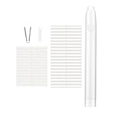 Amazon Basics Electric Eraser, With 90 Eraser Refills, Battery Operated Eraser, Ideal for Sketching, Drawing, Drafting, Architectural Plans, White