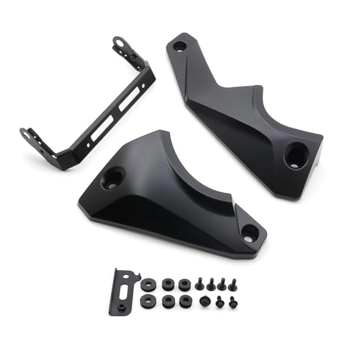 Aileron latéral de moto pour Suzuki GSX-8S protégeant le carénage inférieur noir