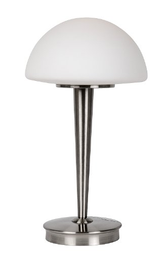 Preisvergleich Produktbild Lucide TOUCH - Tischlampe - Ø 23 cm - 1xE14 - 3 StepDim - Chrom Matt