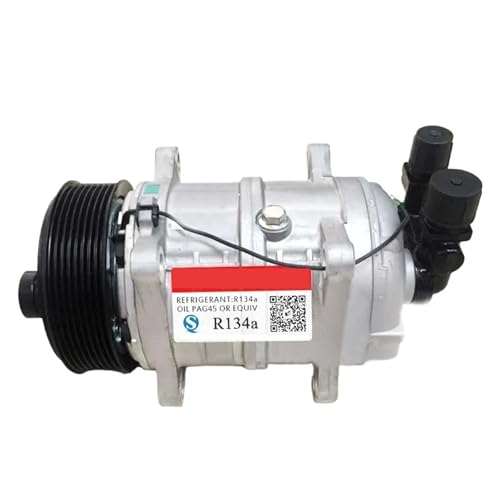 PYQMZTRV TM16 AC-Kompressor TM16 HD Universal-Gefrierwagen, kompatibel mit Carrier Thermo King Hubbard 10356120 8800022 43556120 V8 12 V/24 V(24v-1)