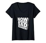 Femme C'est ce que j'appelle la musique triste qui me rend plus triste - Meme T-Shirt avec Col en V