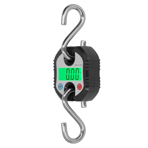 Luggage Scale, Portable Hanging Luggage Weighing Scale, Utility Crane Tool, Accurate Weight Measurement in Kg & Lb, JIN 330, Ideal for Travel & Home Use