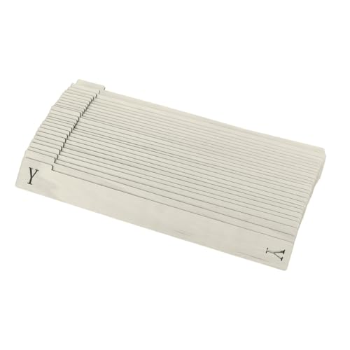 Séparateurs en bois pour disques vinyles et guides de rangement qualitatifs Healvian