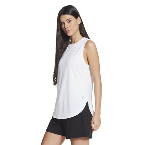 Skechers Godri Swift Moisture Wicking Tunic Tank, Bright White, 2X-Large - image 2