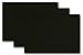 Premium Colored Blank 5x7 Card Stock (50, Black Licorice)