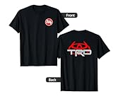 TRD TEQ JDM Unisex-Adults T-Shirt, Black, Small, Short Sleeve