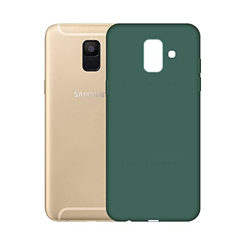 Image of Case Creation Luxurious OG Series for Samsung J6 Case Cover,Anti-Dirty Slim Case Frosted Matte Cute Candy TPU Raised Bezel (Splash of Color) Back Cover for Samsung Galaxy J6 -Wine Green