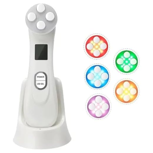 Massageador Facial Multifuncional Limpeza Radiofrequência Beauty Instrument