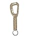 Mil-Tec Ciondolo Portachiavi Paracord con carabina Molle (Coyote)