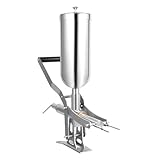 DELOPVIO Manual Donut Filler Machine 5L, Fruit Donut Filling Machine, Jelly Cream Filling Machine for Commercial or Home