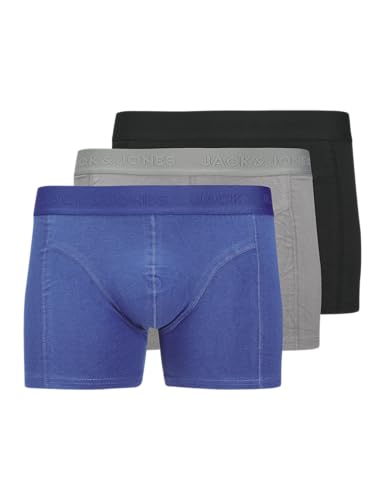 JACK & JONES Herren Jacordinary Trunks 3 Pack Noos, Ocean Cavern, l (3er Pack) 1