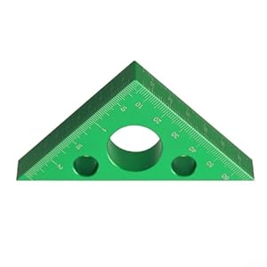 De Hoogte Metende Hulpmiddel van de aluminiumlegering met Dubbele Schaalopties voor Nauwkeurige Vakmanschap ()