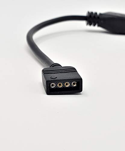 Image of MICRO CONNECTORS 1 to 4 RGB Splitter 30 cm Cable / 2-Pack (F04-RGB0430-2P)